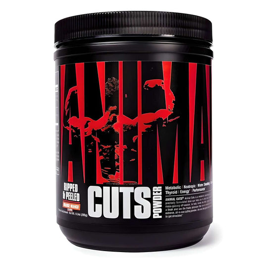Animal Cuts Orange Mango Powder, 42 servings. Metabolic, thyroid and energy performance supplement.