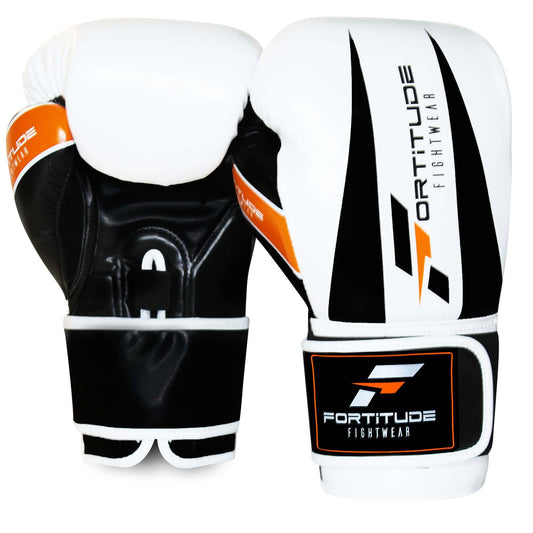 Fortitude Fightwear Leather Boxing Gloves