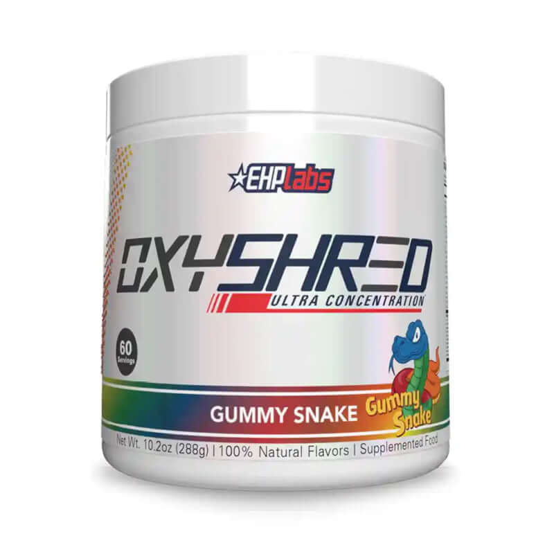 EHP Labs OxyShred Size: 60 Svgs Flavour: Gummy Snake
