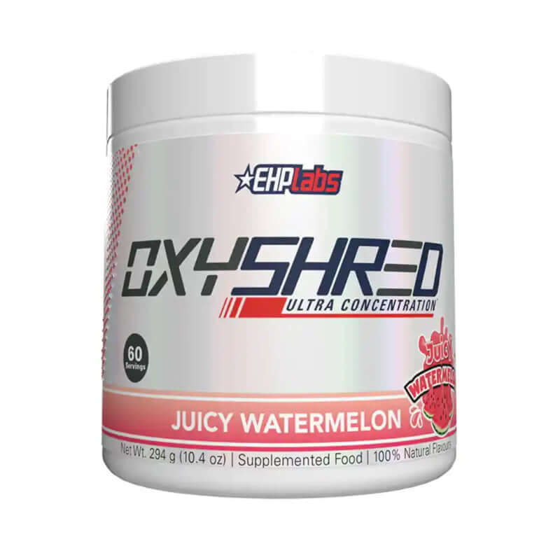EHP Labs OxyShred Size: 60 Svgs Flavour: Juicy Watermelon
