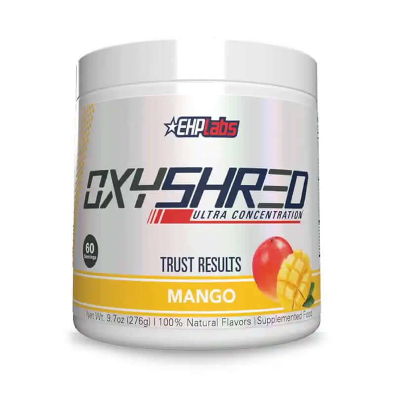 EHP Labs OxyShred Size: 60 Svgs Flavour: Mango