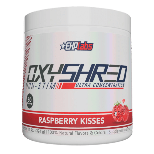 EHP Labs OxyShred Non Stim Size: 60 Svgs Flavour: Raspberry