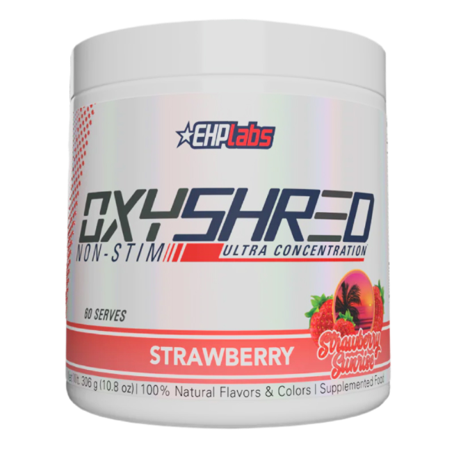 EHP Labs OxyShred Non Stim Size: 60 Svgs Flavour: Strawberry Sunrise