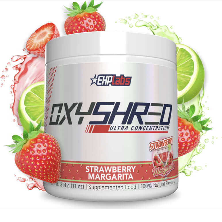 EHP Labs OxyShred Size: 60 Svgs Flavour: Strawberry Margarita