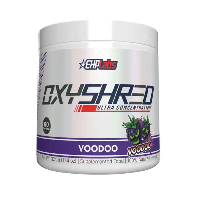 EHP Labs OxyShred Size: 60 Svgs Flavour: Voodoo Blackberry