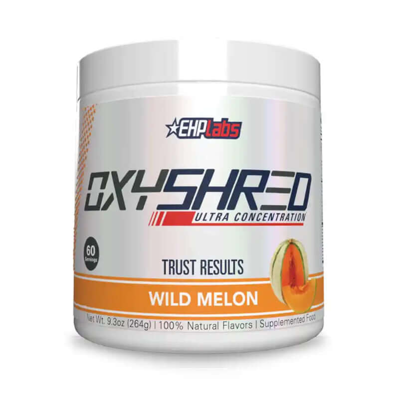 EHP Labs OxyShred Size: 60 Svgs Flavour: Wild Melon