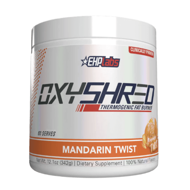 EHP Labs OxyShred Size: 60 Svgs Flavour: Mandarin Twist