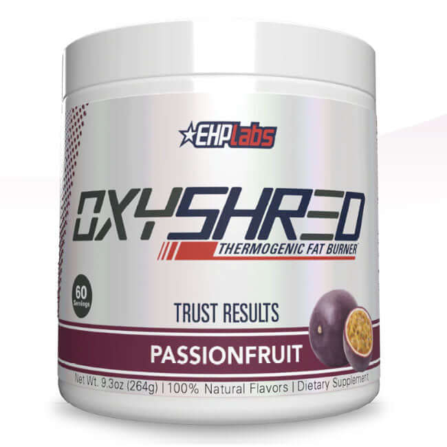 EHP Labs OxyShred Size: 60 Svgs Flavour: Passionfruit