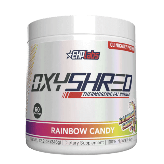 EHP Labs OxyShred Size: 60 Svgs Flavour: Rainbow Candy