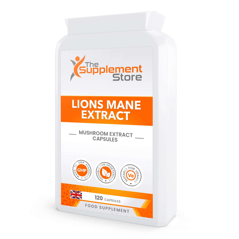 The Supplement Store Lions Mane Extract Capsules Size: 120 Capsules