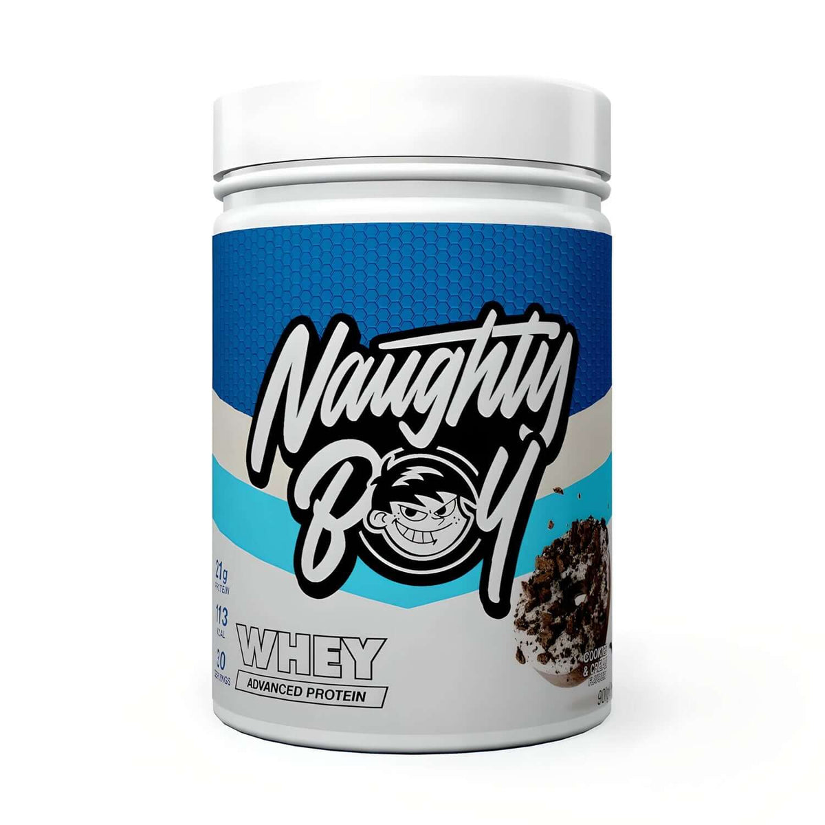Naughty Boy Advanced Whey Protein Size: 900g Flavour: Cookies & Cream