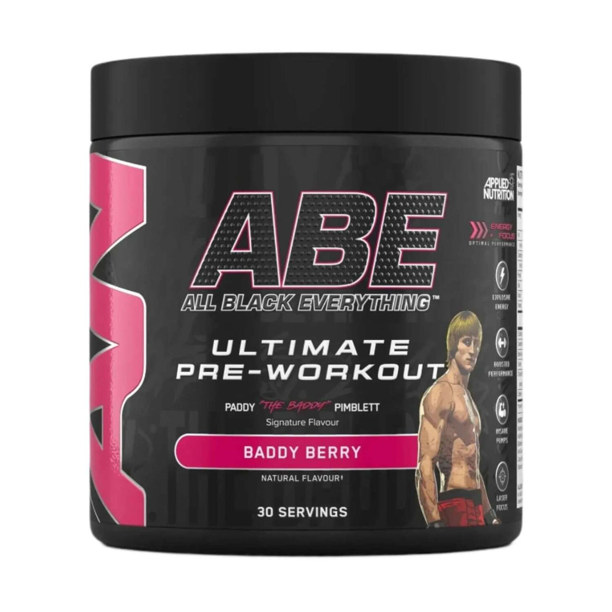 Applied Nutrition ABE Pre Workout Size: 30 Svgs Flavour: Baddy Berry