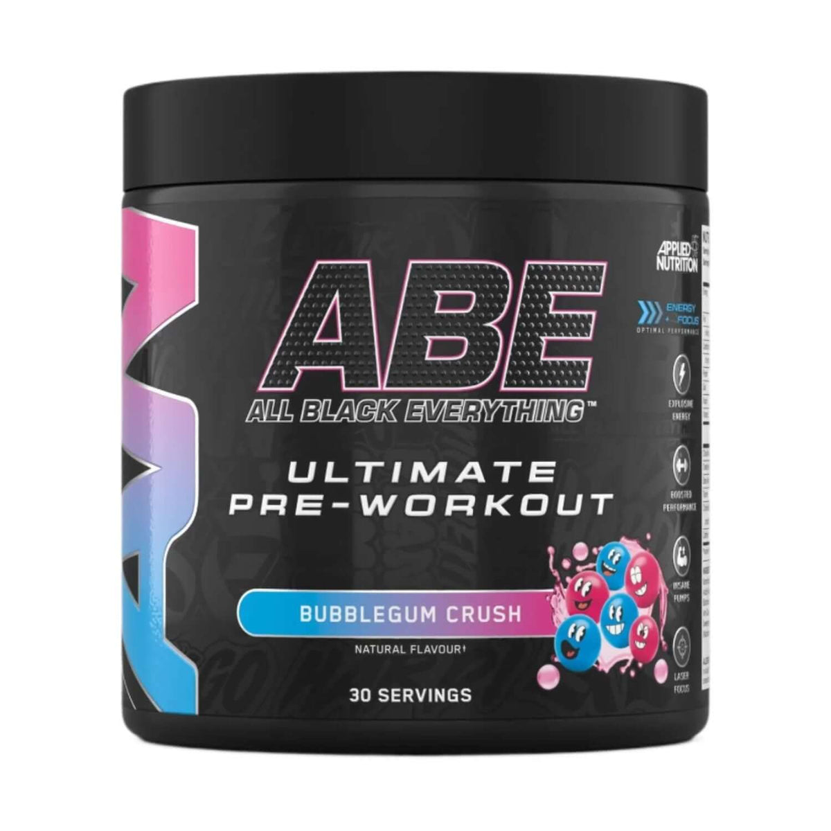 Applied Nutrition ABE Pre Workout Size: 30 Svgs Flavour: Bubblegum Crush