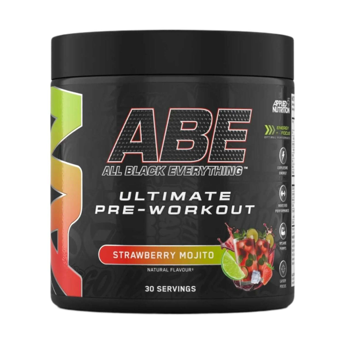 Applied Nutrition ABE Pre Workout Size: 30 Svgs Flavour: Strawberry Mojito