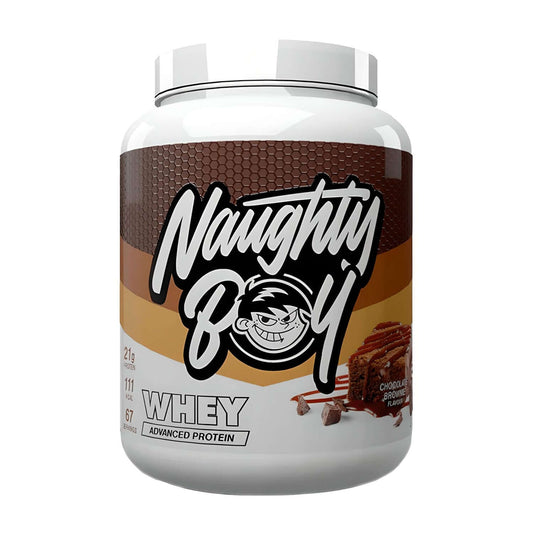 Naughty Boy Advanced Whey Protein Size: 2.01kg Flavour: Chocolate Brownie