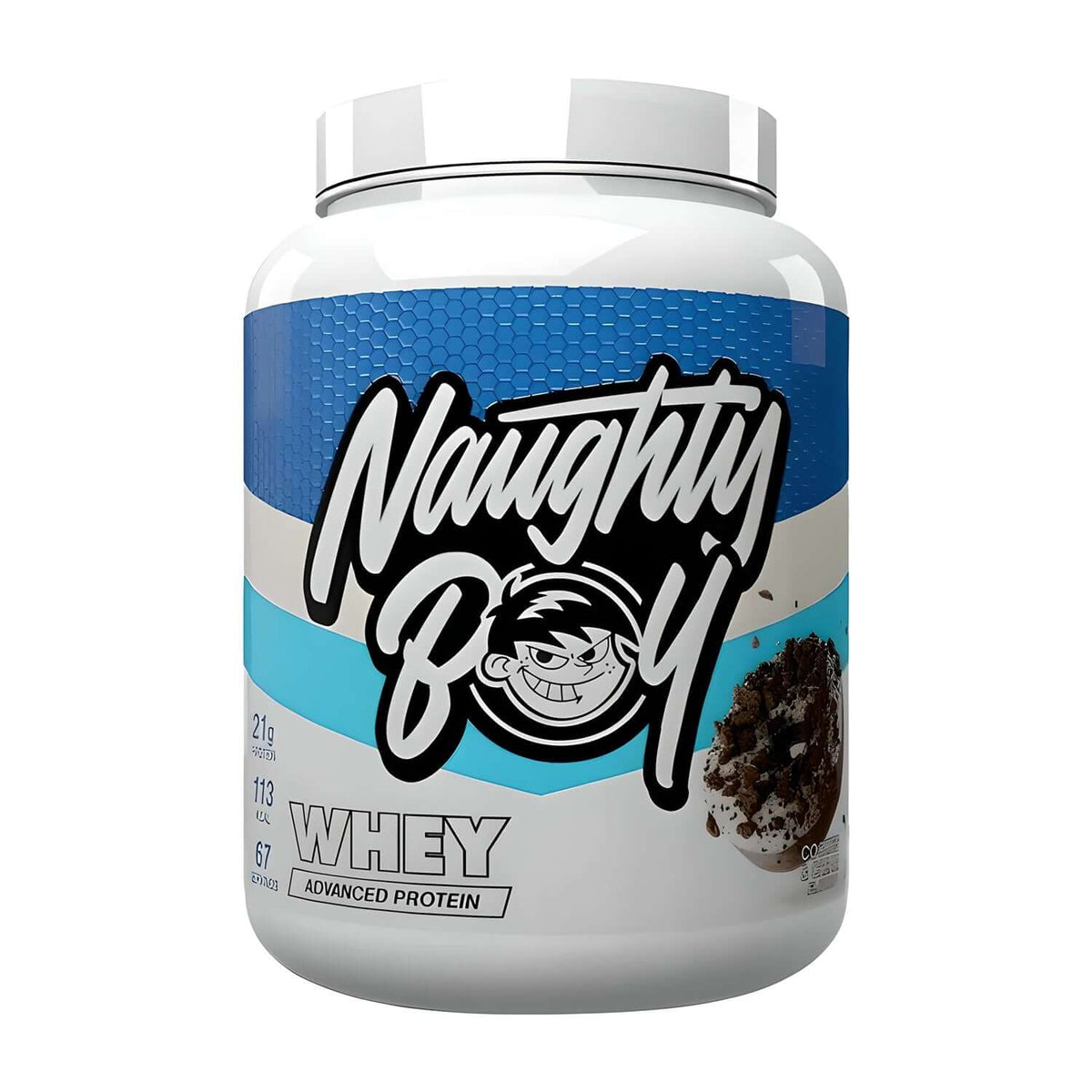 Naughty Boy Advanced Whey Protein Size: 2.01kg Flavour: Cookies & Cream