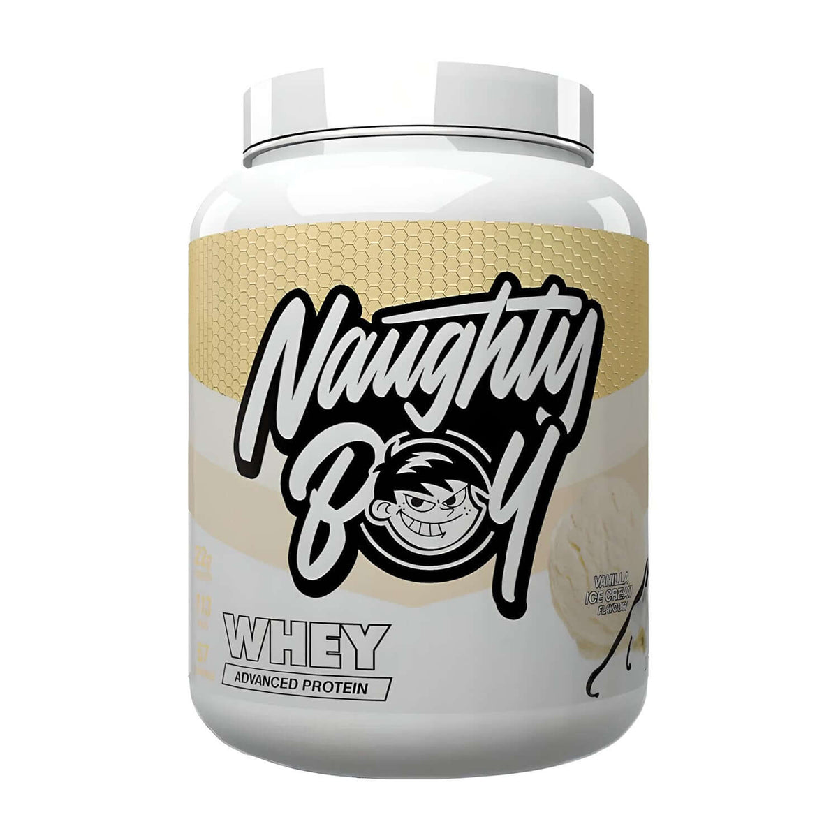 Naughty Boy Advanced Whey Protein Size: 2.01kg Flavour: Vanilla