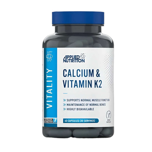 Applied Nutrition Calcium & Vitamin K2 Size: 60 Capsules