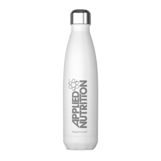 Applied Nutrition Stainless Steel Flask Size: 500ml Colour: White