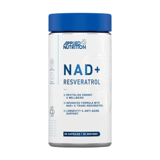 Applied Nutrition NAD+ Resveratrol Size: 60 Capsules