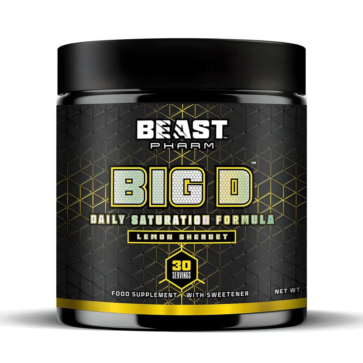 Beast Pharm Big D Size: 390g Flavour: Lemon Sherbert