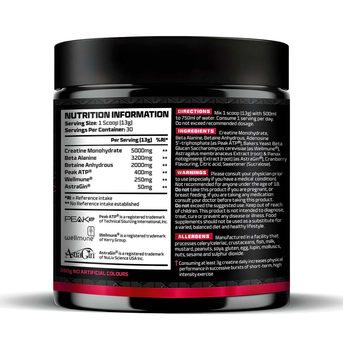 Beast Pharm Big D Size: 390g Flavour: Cranberry