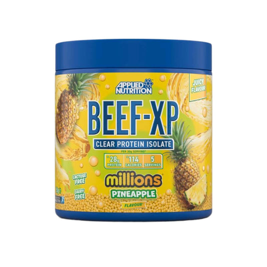 Applied Nutrition Beef-XP 150g Sample tub Size: 150g Flavour: Pineapple Millions