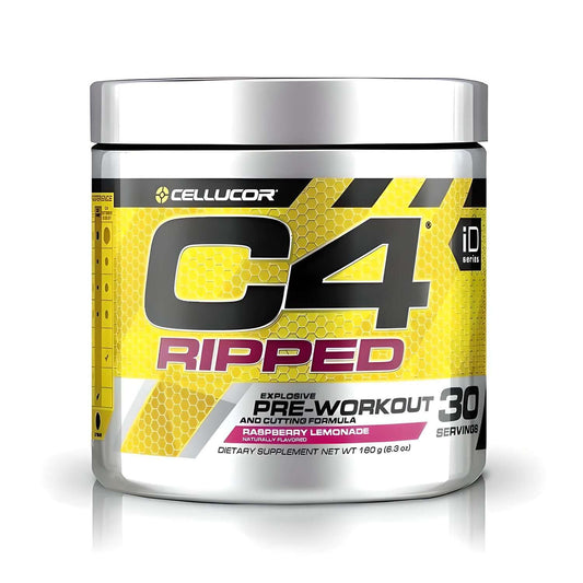 Cellucor C4 Ripped Size: 30 Svgs Flavour: Raspberry Lemonade