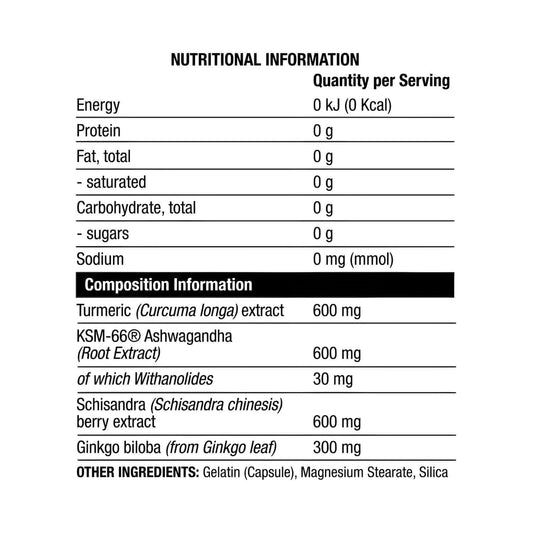 Chaos Crew Calm The Chaos Nutrition Facts