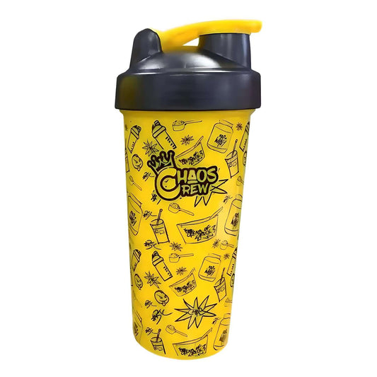 Chaos Crew Graffiti Shaker Cup Size: 800ml Color: Yellow