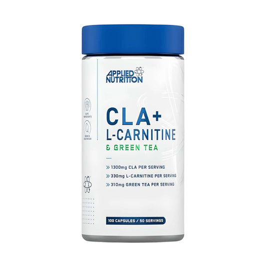 Applied Nutrition CLA + L-Carnitine & Green Tea Size: 100 Capsules