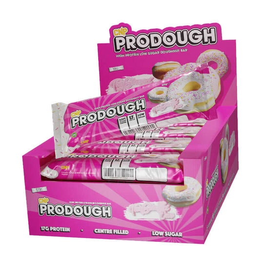 CNP Prodough Bars Size: 12 x 60g Bars Flavour: The Glazed One