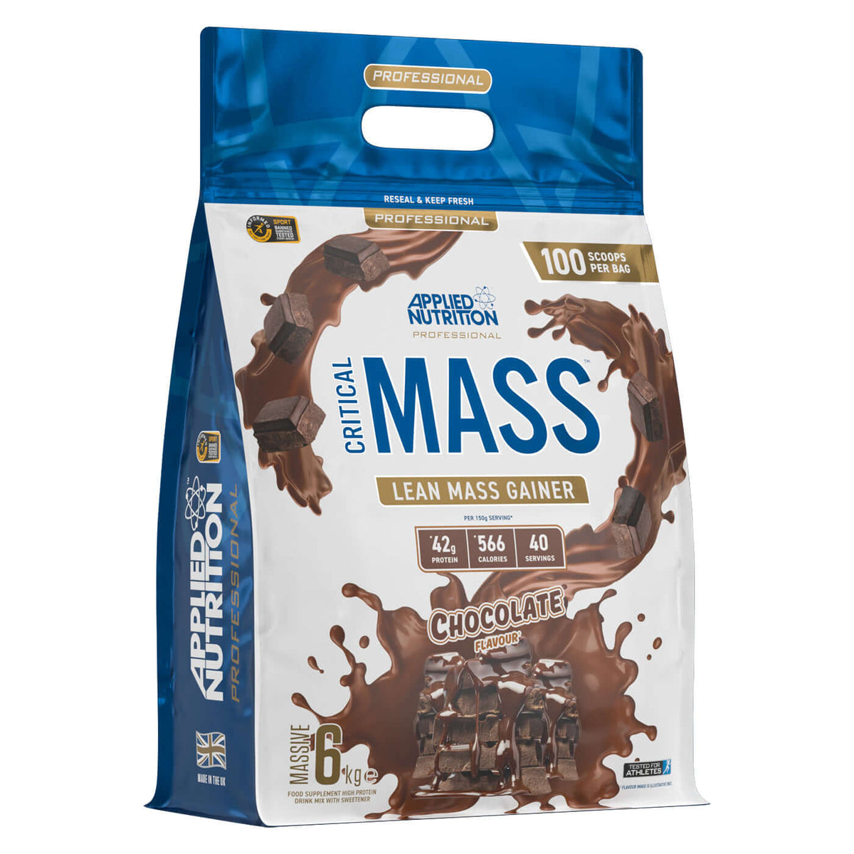 Applied Nutrition Critical Mass Professional Size: 6kg Flavour: Chocolate