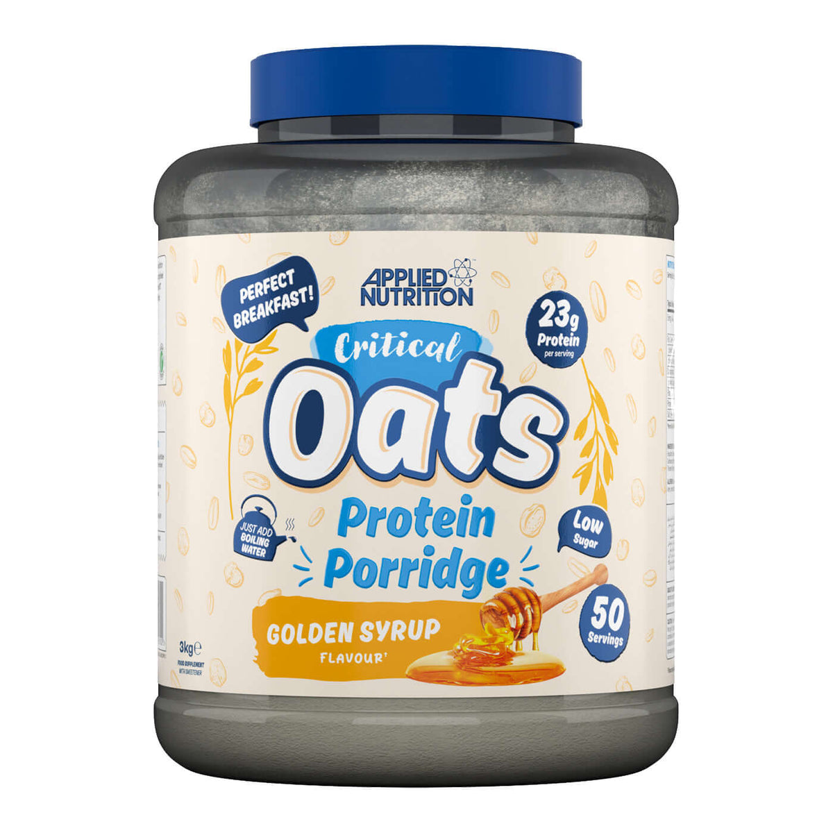 Applied Nutrition Critical Oats Size: 3kg Flavour: Golden Syrup