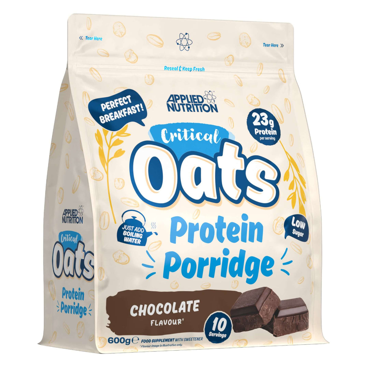 Applied Nutrition Critical Oats Size: 600g Flavour: Chocolate