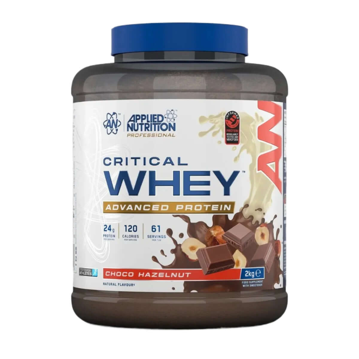 Applied Nutrition Critical Whey Size: 2kg Flavour: Choco Hazelnut Bueno