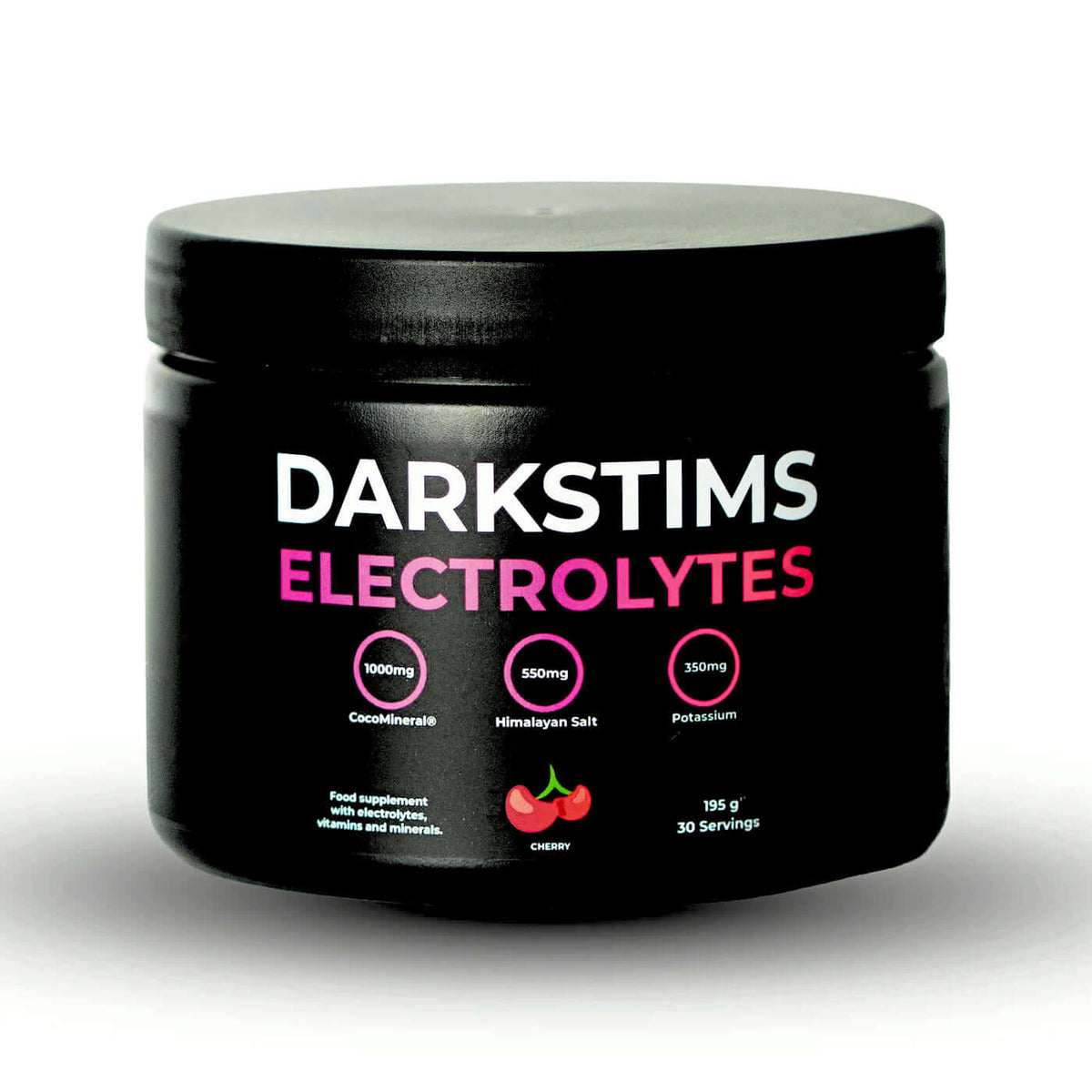 DarkStims Electrolytes Size: 195g Flavour: Fruit Punch
