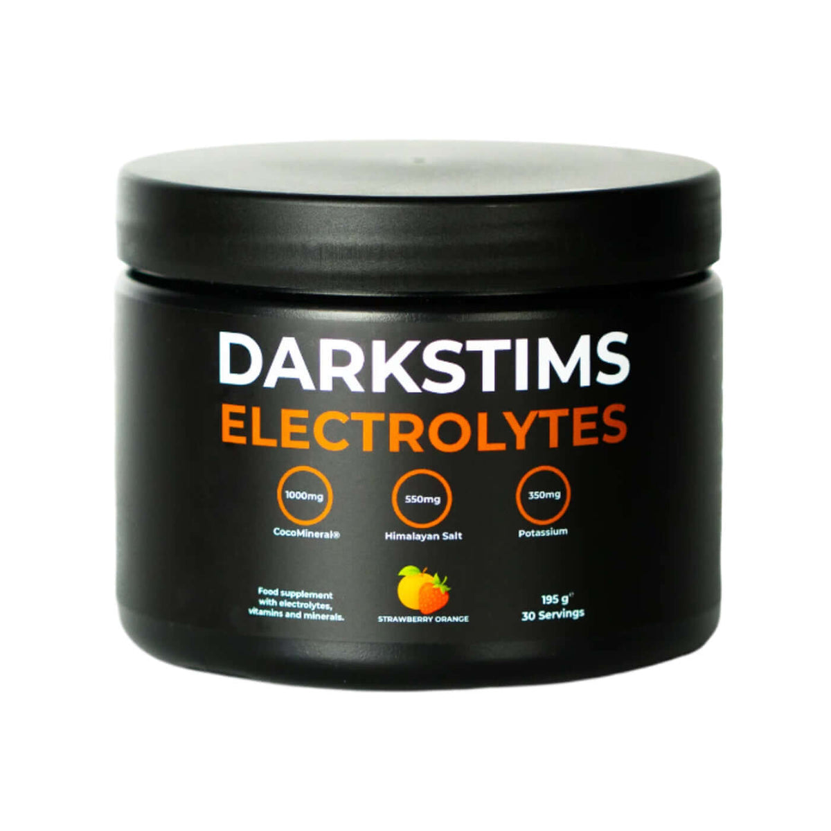 DarkStims Electrolytes Size: 195g Flavour: Fruit Punch