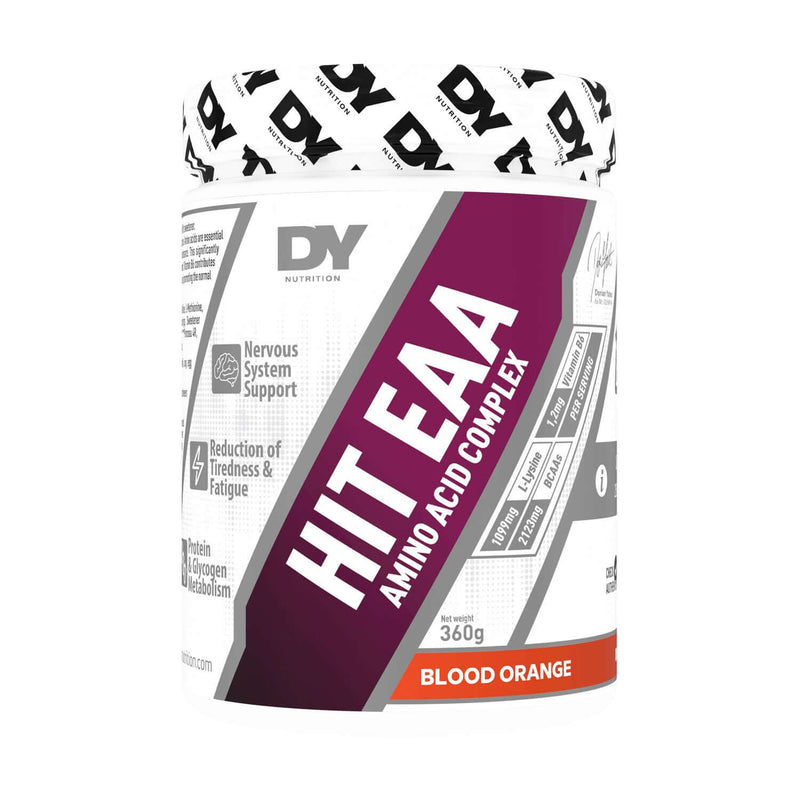 Dorian Yates Nutrition HIT EAA Size: 360g Flavour: Blood Orange