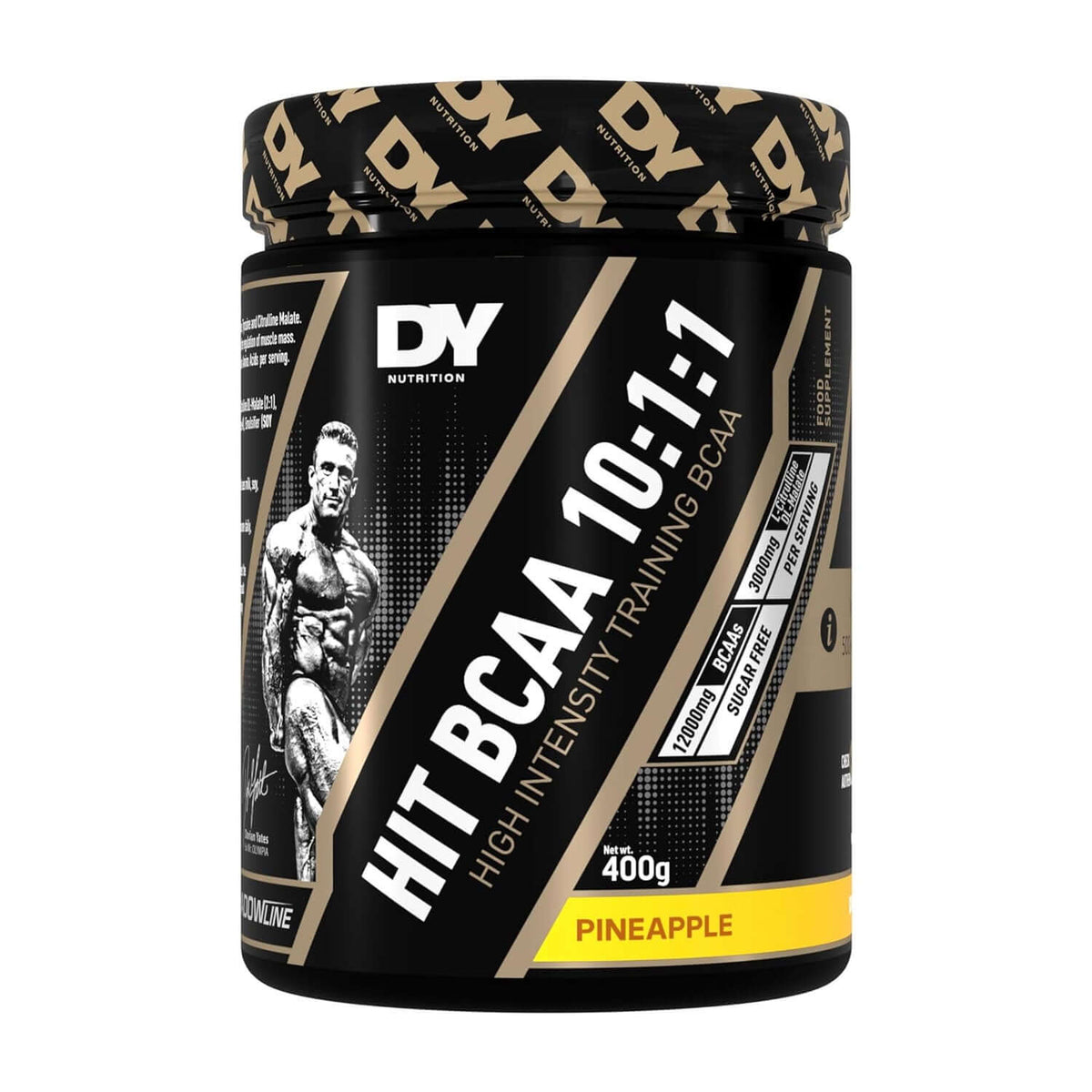 Dorian Yates Nutrition HIT BCAA 10:1:1 Size: 20 Svgs Flavour: Pineapple