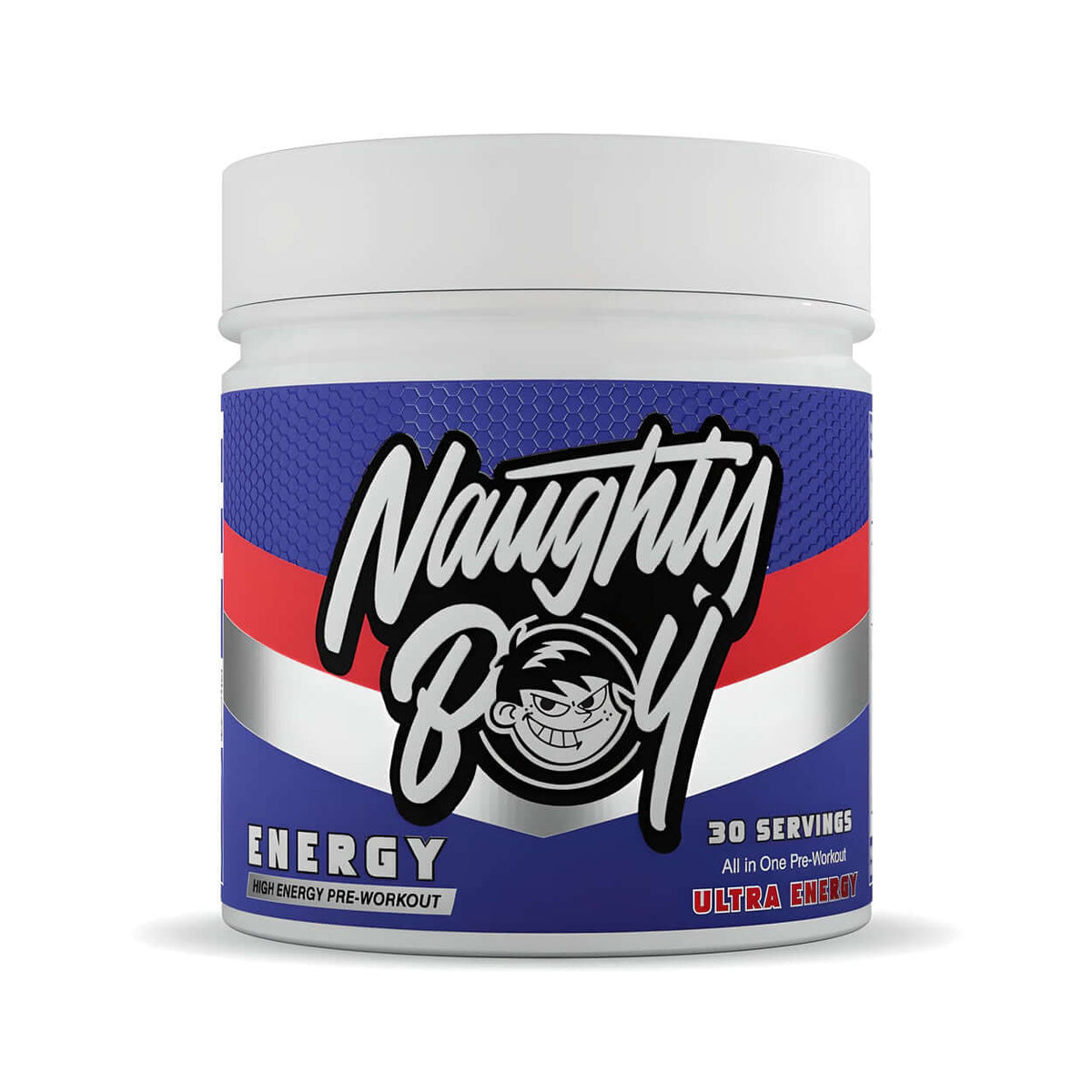Naughty Boy Energy Size: 390g Flavour: Ultra Energy