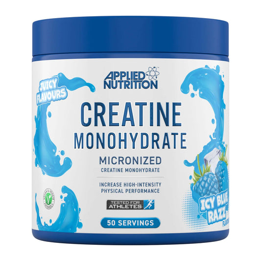 Applied Nutrition Flavoured Creatine Monohydrate Size: 250g Flavour: Icy Blue Razz
