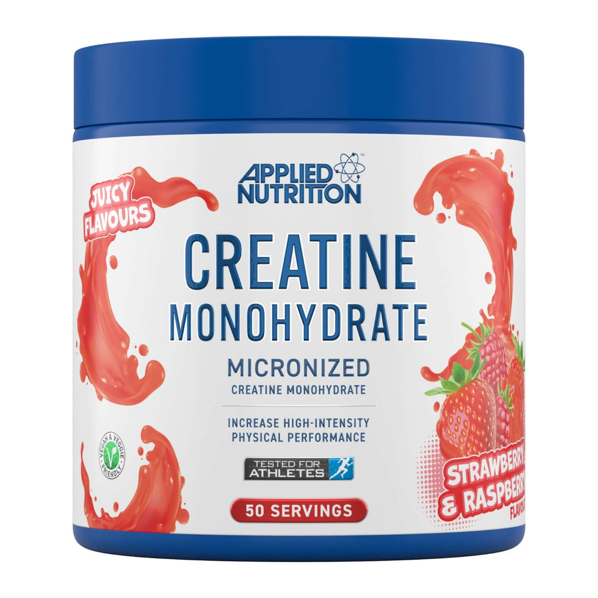 Applied Nutrition Flavoured Creatine Monohydrate Size: 250g Flavour: Strawberry & Raspberry