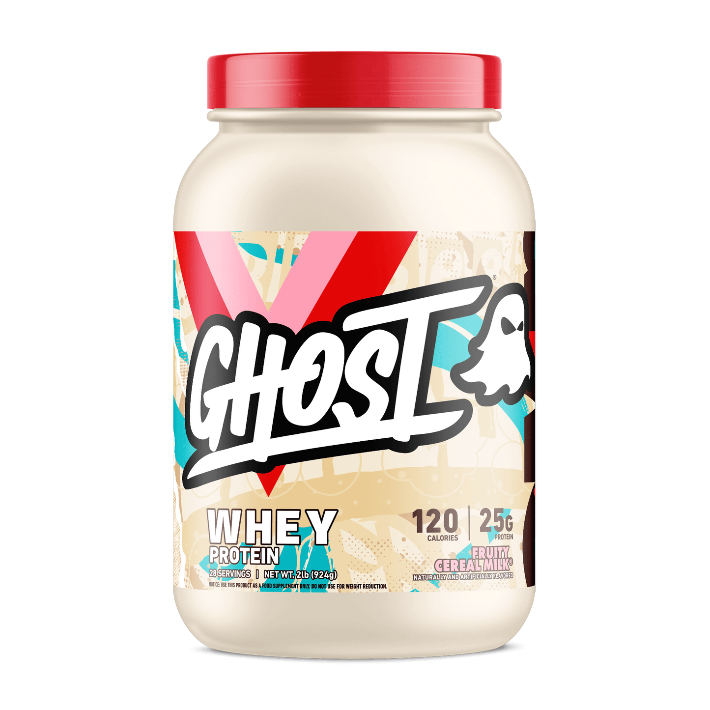 Ghost Whey Protein Size: 907g Flavour: Fruity Cereal Milk