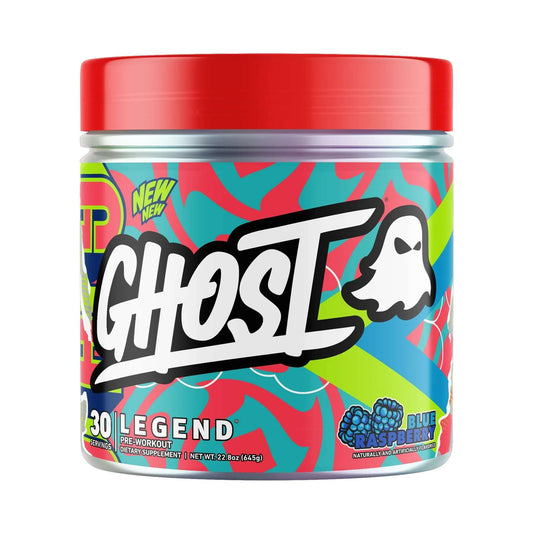 Ghost Legend Size: 30 Svgs Flavour: Blue Raspberry