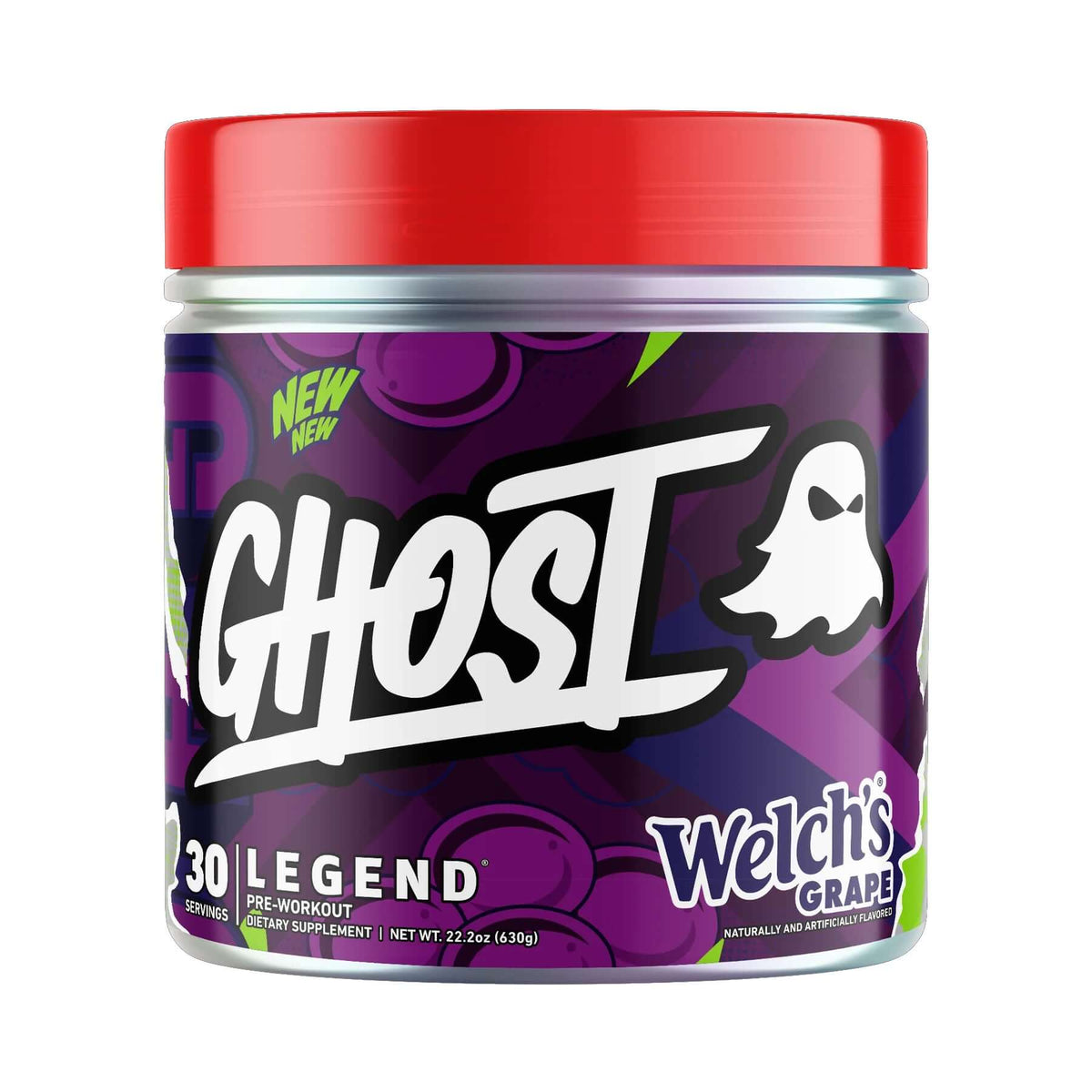 Ghost Legend Size: 30 Svgs Flavour: Welch's Grape