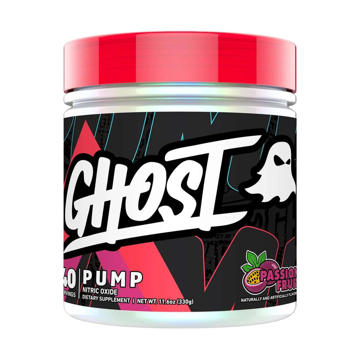 Ghost Pump Size: 40 Svgs Flavour: Passionfruit