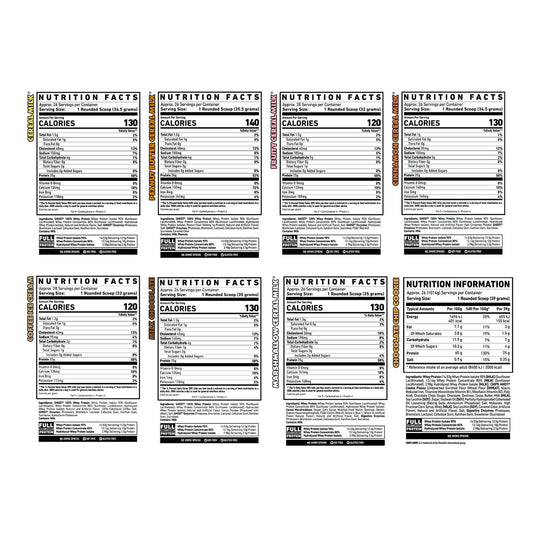Ghost Whey Protein Nutrition Facts