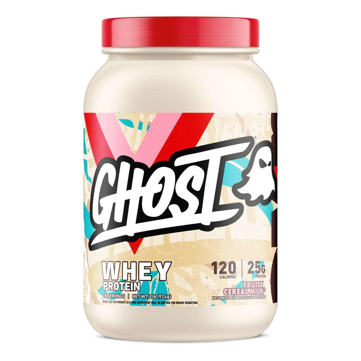 Ghost Whey Protein Size: 907g Flavour: Fruity Cereal Milk