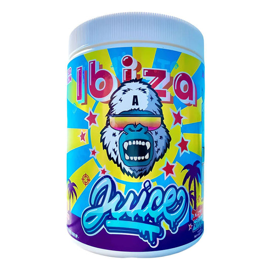 Gorillalpha Ibiza Juice Size: 480g Flavour: Ibiza Juice (Blue Strawberry Lemonade)